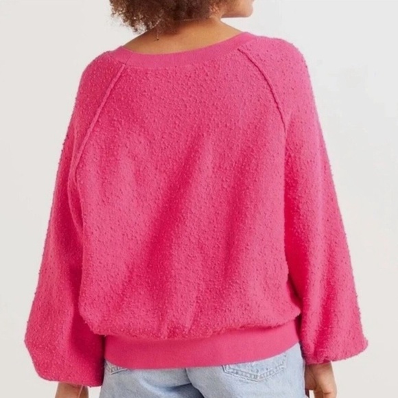 Free People Found My Friend Sweatshirt Pink Bouchle
Balloon Preppy Boho Barbie - Picture 2 of 11